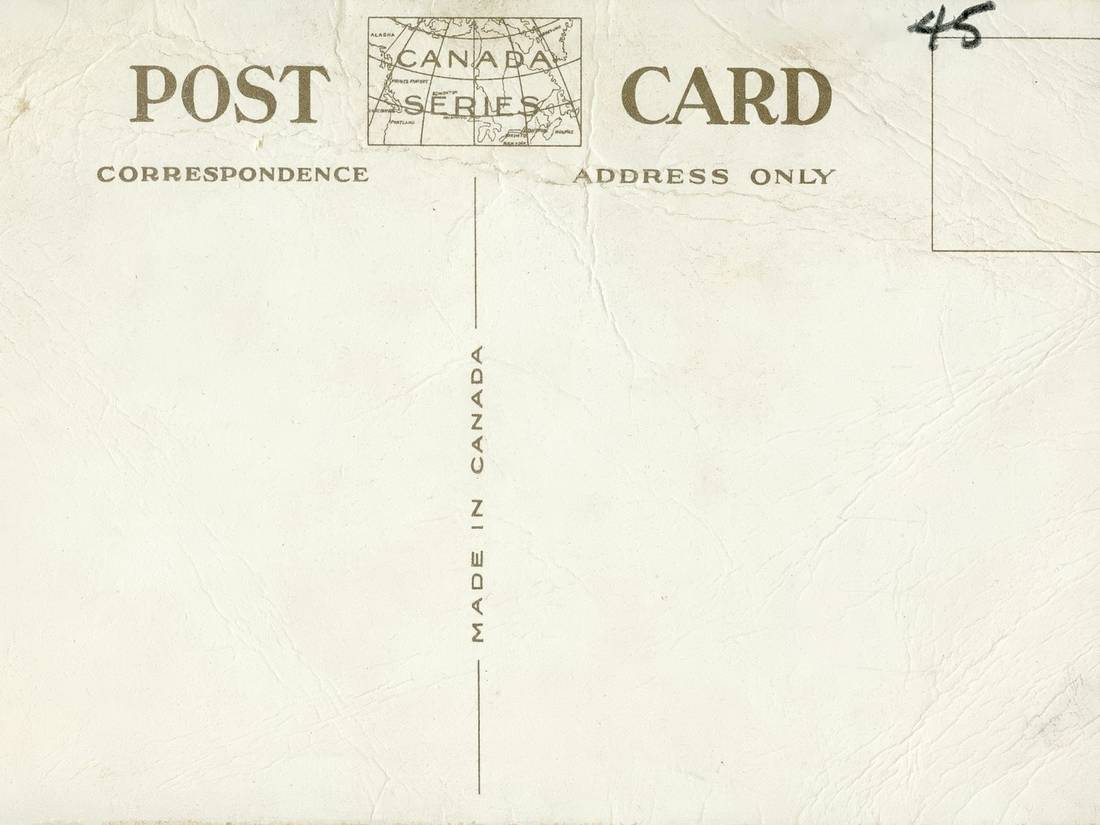 A vintage postcard