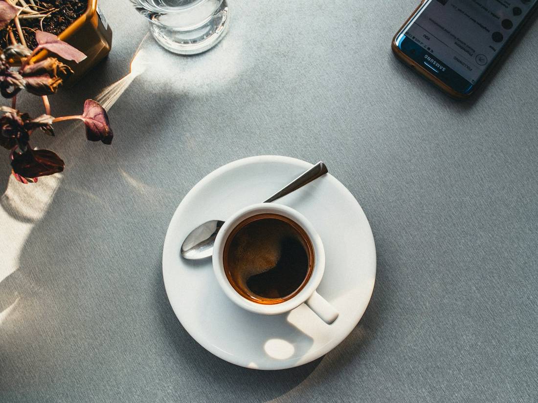 A cup of coffee